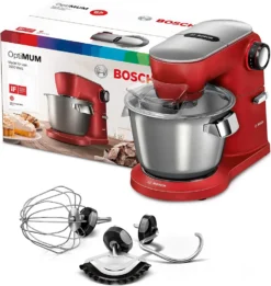 Bosch MUM9A66R00 OptimMUM Küchenmaschine Kirschrot -Küchen Profi 65dfcfb9b5190cd1c60ddb02e493a249