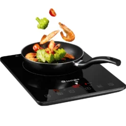 Tectake Induktionskochplatte Einfach 2000W - Schwarz 11 Tectake Induktionskochplatte Einfach 2000W - Schwarz -Küchen Profi 66c2804141a3f94ae2dd47270bd8a935