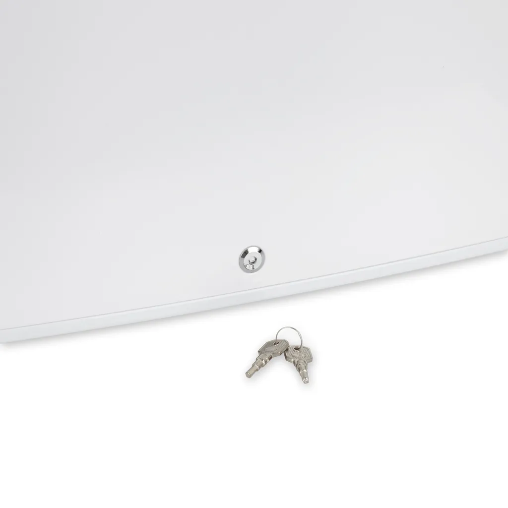 Stillstern Mini Gefrierschrank Mit Schloss 31L, 4-Sterne-Gefrierraum Mit Eiswürfelschale, Geringer Energieverbrauch, Wechselbarer Türanschlag, Gefrierbox, Mini Gefriertruhe, Gefrierschrank Klein 7 Stillstern Mini Gefrierschrank Mit Schloss 31L, 4-Sterne-Gefrierraum Mit Eiswürfelschale, Geringer Energieverbrauch, Wechselbarer Türanschlag, Gefrierbox, Mini Gefriertruhe, Gefrierschrank Klein – Bild 5