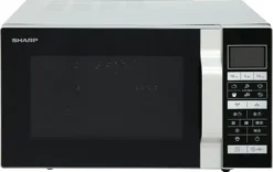 Sharp R860S Mikrowellen - Schwarz / Silber