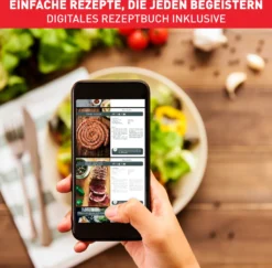 Tefal Easy Fry & Grill Classic, 2-In-1, Heißluftfritteuse + Grill, EY5018 -Küchen Profi 680c5719dcfadd37f914b24af6085d81