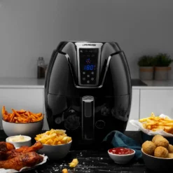 Princess Heißluftfritteuse Digitaler Aerofryer XL Schwarz 1400 W 182021 -Küchen Profi 690cf993d5505f361a3402c8205c962c