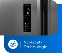 Exquisit Side-by-Side SBS135-040F Inoxlook-az | Standgerät | 436 L Volumen | Inoxlook-Dunkel -Küchen Profi 694ed0d15e9e282066ca40489c5f3ed5