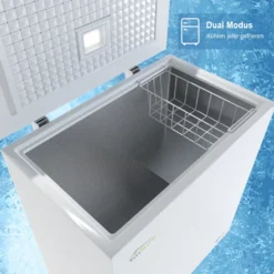 TroniTechnik Gefriertruhe Kühltruhe Kühlfach 210L Abschließbar Mit Korb Und Schloss -Küchen Profi 69bc9d1d8a492ba9cbe1c8e45a83c1fe