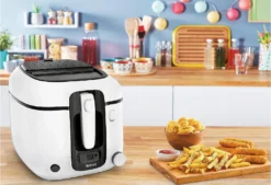 Tefal Fritteuse Super Uno Mit Timer FR3140 Weiß -Küchen Profi 6a243f53a6e4d05a4281e07b410b1ad5