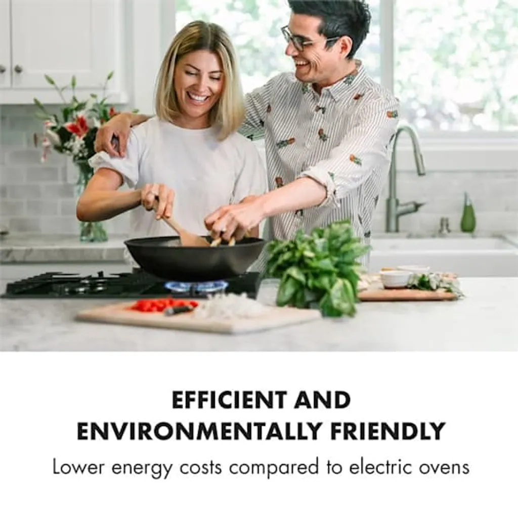 Klarstein Ignito 4 Zonen Gaskochfeld - 4-flammig Aus Glaskeramik, New Edition, Autark, 60cm, Sabaf-Brenner, Erdgas/Propangas, Sicher Mit Abschaltautomatik, Topfträger Aus Gusseisen, Einbau, Schwarz 4 Klarstein Ignito 4 Zonen Gaskochfeld - 4-flammig Aus Glaskeramik, New Edition, Autark, 60cm, Sabaf-Brenner, Erdgas/Propangas, Sicher Mit Abschaltautomatik, Topfträger Aus Gusseisen, Einbau, Schwarz – Bild 2