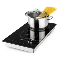 Klarstein VariCook Domino - Doppel-Kochplatte, Glas-Keramikkochfeld, Halogen-Einbaukochfeld, 1200 W / 1800 Watt, 16/20 Cm Durchmesser, 9 Leistungsstufen, Timer Und Abschaltautomatik, Schwarz 12 Klarstein VariCook Domino - Doppel-Kochplatte, Glas-Keramikkochfeld, Halogen-Einbaukochfeld, 1200 W / 1800 Watt, 16/20 Cm Durchmesser, 9 Leistungsstufen, Timer Und Abschaltautomatik, Schwarz -Küchen Profi 6ab3188d95339eac81ca201cca00113a