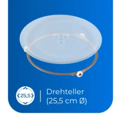 Exquisit Mikrowelle MW 820 DI | 700 Watt | Silber -Küchen Profi 6b6d2fe49d88e6724573925113d2384f