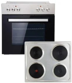 PKM Einbauherdset Backofen Edelstahl Kochfeld Herdset BIC3 I-KP-IX-2/2 - 55L -Küchen Profi 6be687d46a3c5f0a68895073a0d3328d