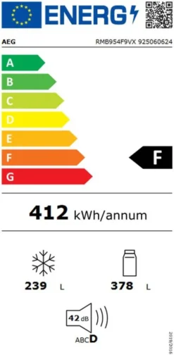 AEG - RMB954F9VX - French Door - Wasserspender - NoFrost - WiFi -Küchen Profi 6c2e88cbccf73e5a8e0dd7a45e4a64e3