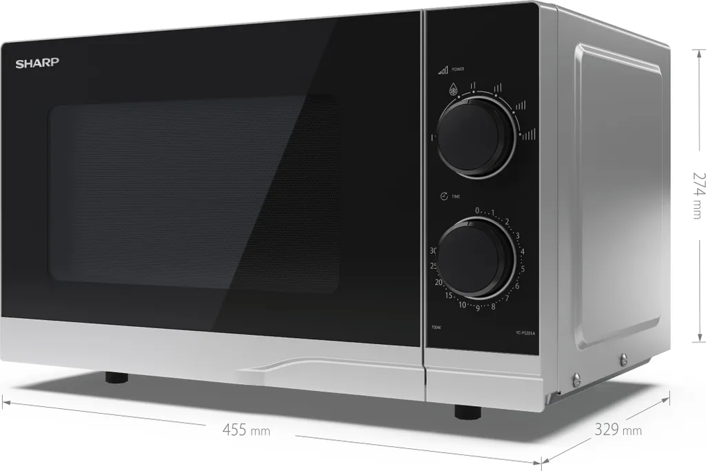 SHARP YC-PS201AES Mikrowelle (Mikrowelle: 700W) 3 SHARP YC-PS201AES Mikrowelle (Mikrowelle: 700W)