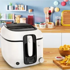 Tefal Fritteuse Super Uno Mit Timer FR3140 Weiß -Küchen Profi 7031b329b0b760c3c6388dd997c0b04e