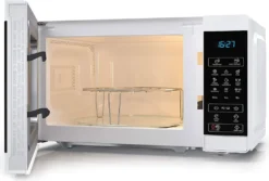 Sharp YC-MG02E-W, Arbeitsplatte, 20 L, 800 W, Berührung, Blau, Weiß, 1000 W -Küchen Profi 707bcee73b8f97dfb729e183765ec0d3