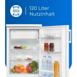 Exquisit Kühlschrank KS16-4-H-010D Weiss | 120 L Nutzinhalt | 4 Sterne | LED-Licht | 55 Cm Breite -Küchen Profi 7094d38b2ad5b8a98218014557d2700a