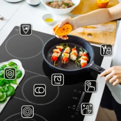 Glaskeramik-Kochfeld Autark KF7705RL -Küchen Profi 71660d2818fefb2408ef16cc7c6e6577