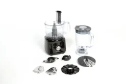 THOMSON Multifunktionsküchenmaschine 750 Watt, Volumen 1,8 Liter, Schwarz -Küchen Profi 720eab2a1f2892e598704843e095abb2