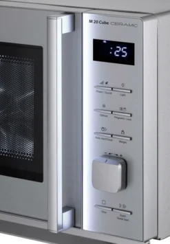 Caso M 20 Cube Ceramic Mikrowelle Silber 20L 800W LED-Display Kindersicherung -Küchen Profi 720ec83ad3aadb3f5e6b0981e347e673