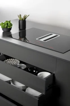 Silverline FLPK 820 ES Flow-In Pro Induktionskochfeld Mit Abzug 80 X 52 Cm -Küchen Profi 722193474591df1d015e811067059816