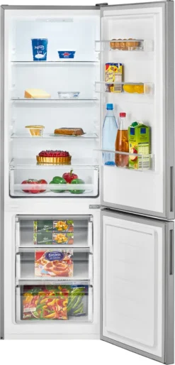 Bomann Kühl-/Gefrierkombination KG 7321.1 Easy Frost Inox-farben 262 Liter -Küchen Profi 734f00f2d95bb8879ef2f1246545d5b4