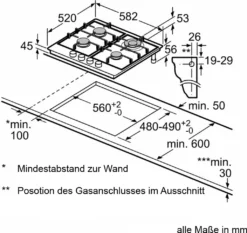 Bosch PCH6A5B90 60cm Einbau Gaskochfeld Autark Wok Brenner Edelstahl 25 Bosch PCH6A5B90 60cm Einbau Gaskochfeld Autark Wok Brenner Edelstahl -Küchen Profi 7372e35bd7e8f1d4b9cbb14227a84af8