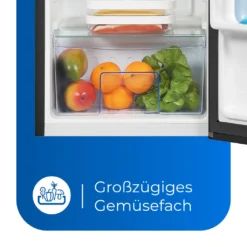 Exquisit Vollraumkühlschrank KS85-V-091F SchwarzPV | 75 L Nutzinhalt | Schwarz -Küchen Profi 74adb61b7628dbc9fac6a78c22eed80b