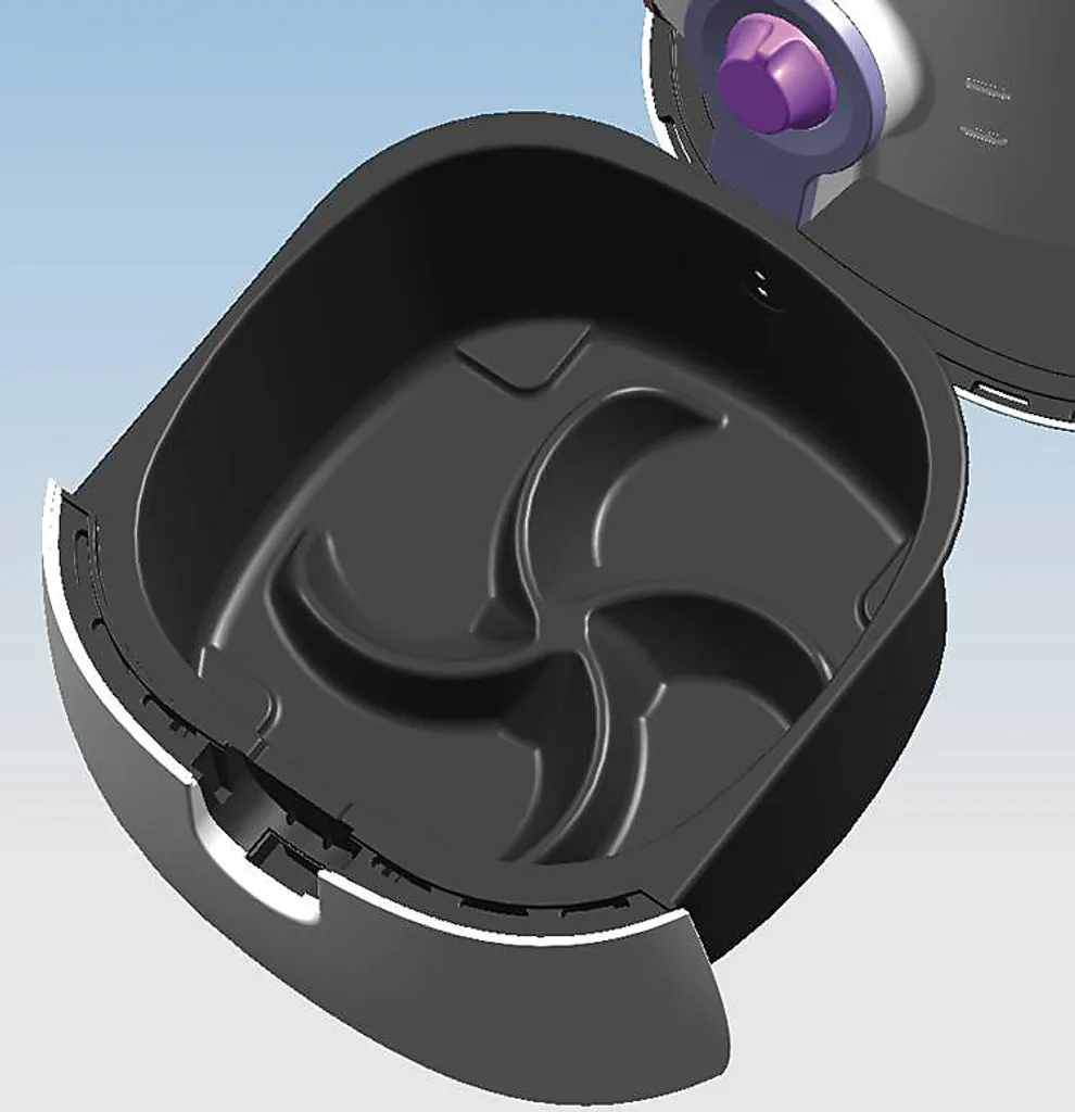 Philips Heißluftfritteuse Airfryer HD 9216/80 - Fassungsvermögen 800g - 1.425 Watt 8 Philips Heißluftfritteuse Airfryer HD 9216/80 - Fassungsvermögen 800g - 1.425 Watt – Bild 6