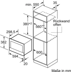 Siemens BF722L1B1 Einbau-Mikrowelle IQ700 Schwarz Edelstahl -Küchen Profi 75a1a099347327966f8d677f98a0037b