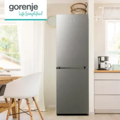 Gorenje NRK 418 ECS4 Kühl-Gefrierkombination - NoFrostPlus - MultiFlow 360° - CrispZone - 256 Liter Gesamtvolumen: Kühlteil 171 L / Gefrierteil 85 L - LED-Innenbeleuchtung - CrispZone - EasyTray -Küchen Profi 75c12217f53da372b4f326abaebfa8a9