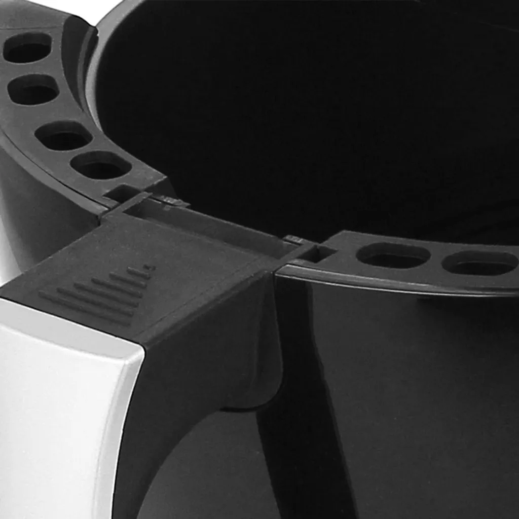 Heißluftfritteuse, Airfryer, Smart Fryer, Frittieren Ohne Öl, 3,6 Liter Volumen, 1400 Watt, Schwarz, Heissluft-Fritteuse, 5 Heißluftfritteuse, Airfryer, Smart Fryer, Frittieren Ohne Öl, 3,6 Liter Volumen, 1400 Watt, Schwarz, Heissluft-Fritteuse, – Bild 3