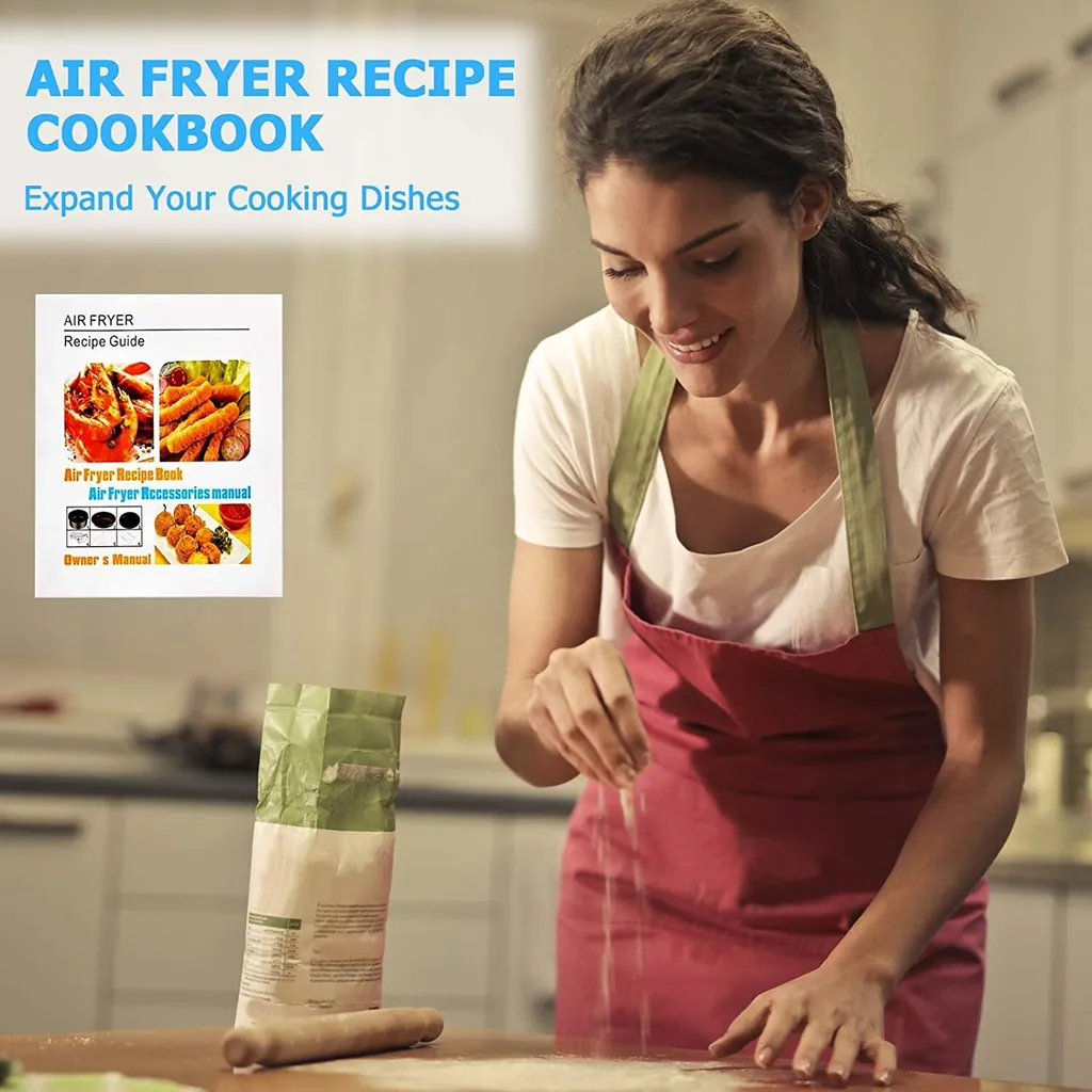 Zubehör Heißluftfritteuse, 8 Zoll 14 Stück Zubehörset Für Airfryer Fritteusen Für COSORI Ninja Philips Tefal Für Luftfritteuse 3.7QT-6.8QT 9 Zubehör Heißluftfritteuse, 8 Zoll 14 Stück Zubehörset Für Airfryer Fritteusen Für COSORI Ninja Philips Tefal Für Luftfritteuse 3.7QT-6.8QT – Bild 7