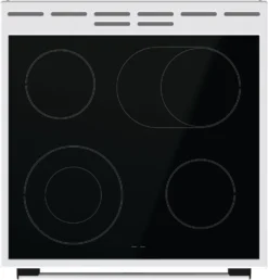 Gorenje GECS6C 70 WPA Elektro-Standherd - Glaskeramik-Kochfeld - 71 Liter - ExtraSteam - GentleClose - AirFry - Versenkbare Knebel - AquaClean - PerfectGrill - Teleskopauszüge - Weiß -Küchen Profi 772ce5c2b8b4b3cec8e8159487128975