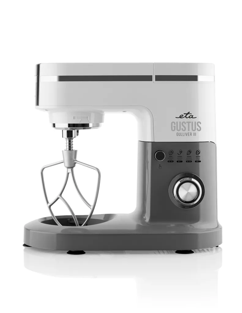 ETA Küchenmaschine Gustus Gulliver III ETA312890010, 1200 W, 5,5 L Schüssel, Metallgetriebe, Planeten Rührwerksystem, PULSE Funktion, Thermosicherung, Knethaken, Schlagbesen, Stufenlose Drehzahlregelung 7 ETA Küchenmaschine Gustus Gulliver III ETA312890010, 1200 W, 5,5 L Schüssel, Metallgetriebe, Planeten Rührwerksystem, PULSE Funktion, Thermosicherung, Knethaken, Schlagbesen, Stufenlose Drehzahlregelung – Bild 5