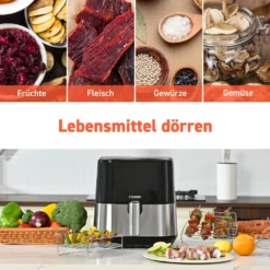 Cosori 5.5L XXL Heißluftfritteuse Mit Dörr-Funktion -Küchen Profi 77c3a17e7fe7caaab826236f8679347b