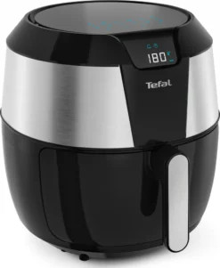Tefal EY701D Easy Fry XXL Heißluftfritteuse, Fassungsvermögen: 1,6 Kg, Timer,8 Automatische Menüs -Küchen Profi 77d44177d9bc8526291f99f685665f69
