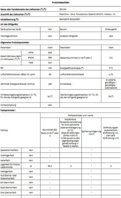 Zanussi - ZEAN82FR - Unterbau-Kühlschrank - Festtür-Technik -Küchen Profi 7821bb625a91395b2c5c7289a69acbfe