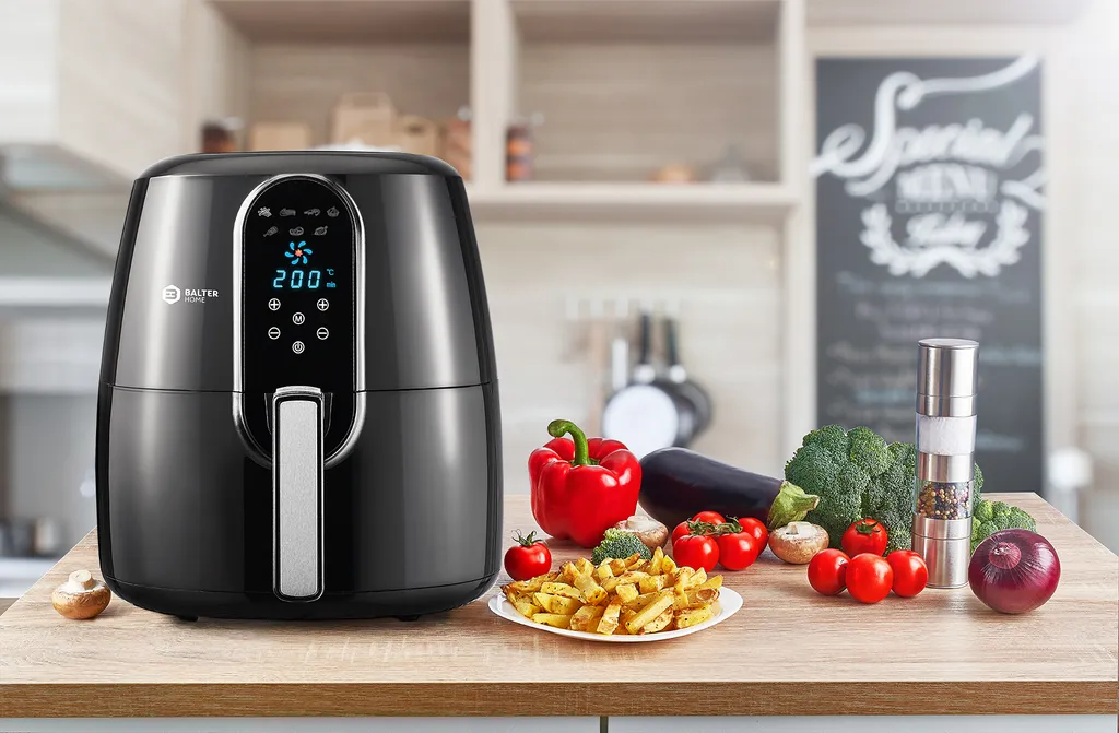 BALTER Heißluftfritteuse Friteuse Heißluft Fritteuse XXXL LCD 6,2L 4 BALTER Heißluftfritteuse Friteuse Heißluft Fritteuse XXXL LCD 6,2L – Bild 2
