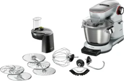Bosch Uni­ver­sal-Kü­chen­ma­schi­ne MUM9DX5S31, Knetmaschine Silber/schwarz -Küchen Profi 787a023cc1f6d7c3645aebfa36b6105a