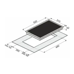 Exquisit Kochfeld EKI 301-5 | Induktion | Touch Control | 2 Kochstellen | Rahmenlos | 3400 W -Küchen Profi 78e3d2a13388d799d39a9567d5e2b2ac