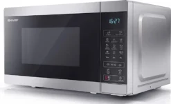 SHARP Mikrowelle Mit Grillfunktion 1000 Watt 20 Liter 11 Leistungsstufen YC-MG02ES -Küchen Profi 79064ff7963e1936c6ca1a03d64a5347