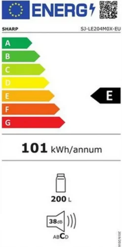 Sharp - SJ-LE204M0X-EU - Einbau-Kühlschrank - Festtür-Technik -Küchen Profi 795257c799c06639b64472314155ce98