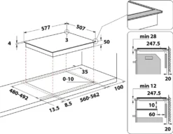 Whirlpool Bauknecht BQ 2760S FT Elektro-Kochfelder - Schwarz -Küchen Profi 795d25ad4a80df76f2d329ee843dc03f