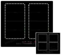 PKM Induktionskochfeld Einbaukochfeld Kochplatte Touch Control Autark IN4-2FZS -Küchen Profi 7a0aa0e4d107db37bb4f8debcd3d1a2a
