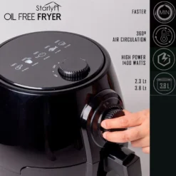 Starlyf® OIL FREE FRYER – Heißluftfritteuse, Umluft-Fritteuse Ohne ÖL, 3,8 Liter Fassungsvermögen, Spühlmaschinenfest, 1400 Watt – Aus Der TV Werbung 15 Starlyf® OIL FREE FRYER – Heißluftfritteuse, Umluft-Fritteuse Ohne ÖL, 3,8 Liter Fassungsvermögen, Spühlmaschinenfest, 1400 Watt – Aus Der TV Werbung -Küchen Profi 7b5304ce94c0352116f69b9bf399aa26
