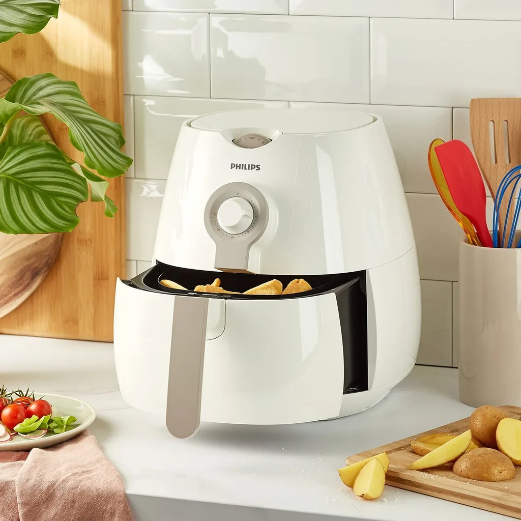 Philips Heißluftfritteuse Airfryer HD 9216/80 - Fassungsvermögen 800g - 1.425 Watt 14 Philips Heißluftfritteuse Airfryer HD 9216/80 - Fassungsvermögen 800g - 1.425 Watt – Bild 12