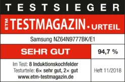 Samsung Induktionskochfeld Facettenschliff NZ64N9777BK/E1 60 Cm -Küchen Profi 7c9fdb511df1554062d043d58d3416fb