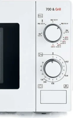 SEVERIN Mikrowelle MW 7891 700 Watt Mit Grillfunktion Weiß -Küchen Profi 7cfc150480622ecec44e7eb09bbbbf8a