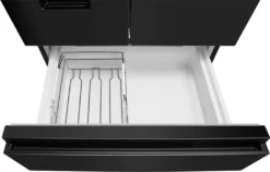 Hisense RF540N4SBF2 French Door Kühl-Gefrierkombination - 480L Fassungsvermögen - Total No Frost - Multi Air Flow - Super Cool - Holiday Modus - Türalarm - Versteckter Griff - Metal Glide Schublade -Küchen Profi 7dae15b0b66103afc478dfadfc8b18f6