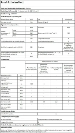 Gorenje - NRS9EVXB1 - Side By Side - Edelstahl - NoFrost - Festwasseranschluß -Küchen Profi 7e81f3749f2786a057a6eda8ff13c3f1