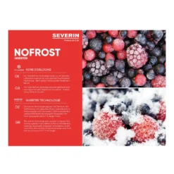 Severin KGK 8943 Kühl-Gefrierkombinationen - Edelstahl-Optik -Küchen Profi 7ee7f86003c79798caa3813697af0126