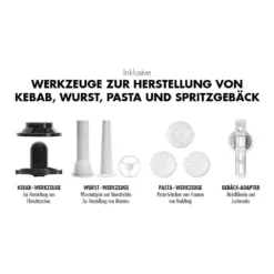 Gastroback 40977 Küchenmaschine Design Advanced Digital 600W Puls LCD-Display -Küchen Profi 7eeb2738b29b68414b0e4c9e47f931e0